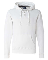 J. America Men's Sport Lace Hooded Sweatshirt. 8830 - White