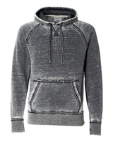 J. America Men's Vintage Zen Fleece Hooded Sweatshirt. 8915 - Dark Smoke