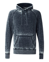 J. America Men's Vintage Zen Fleece Hooded Sweatshirt. 8915 - Vintage Navy