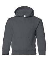 Gildan Youth Heavy Blend™ Hooded Sweatshirt. 18500B - Charcoal