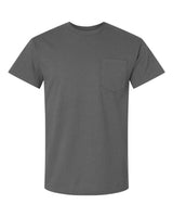 Gildan Unisex Ultra Cotton® Pocket T-Shirt. 2300 - Charcoal