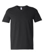 Gildan Unisex Softstyle® V-Neck T-Shirt. 64V00 - Black