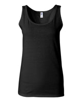 Gildan Women's Softstyle® Tank Top. 64200L - Black