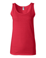 Gildan Women's Softstyle® Tank Top. 64200L - Cherry Red