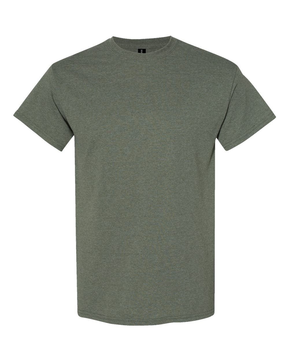 Gildan Unisex Heavy Cotton™ T-Shirt. 5000 - Heather Military Green