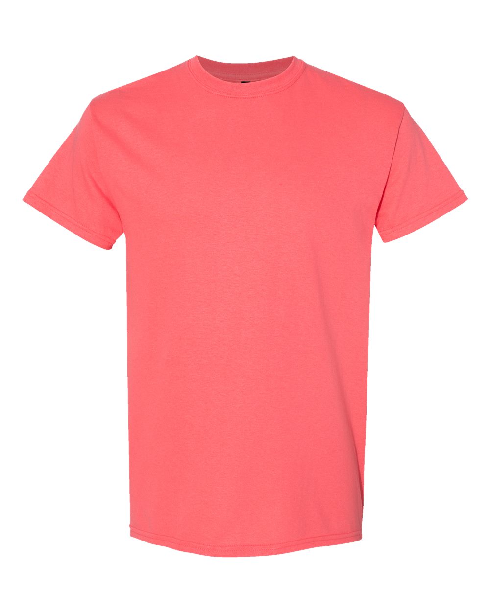 Gildan Unisex Heavy Cotton™ T-Shirt. 5000 - Coral Silk