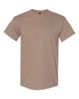 Gildan Unisex Heavy Cotton™ T-Shirt. 5000 - Brown Savana