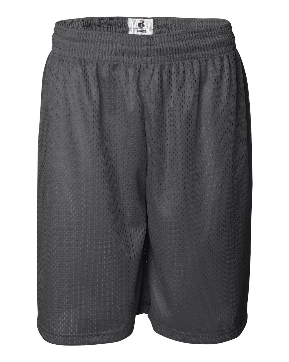 Badger Men's Pro Mesh 9" Shorts. 7209 - Graphite