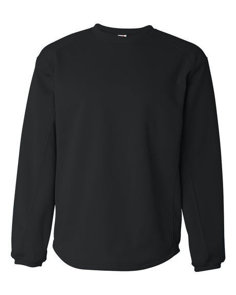 Badger Men's BT5 Performance Fleece Crewneck Sweatshirt. 1453 - Black