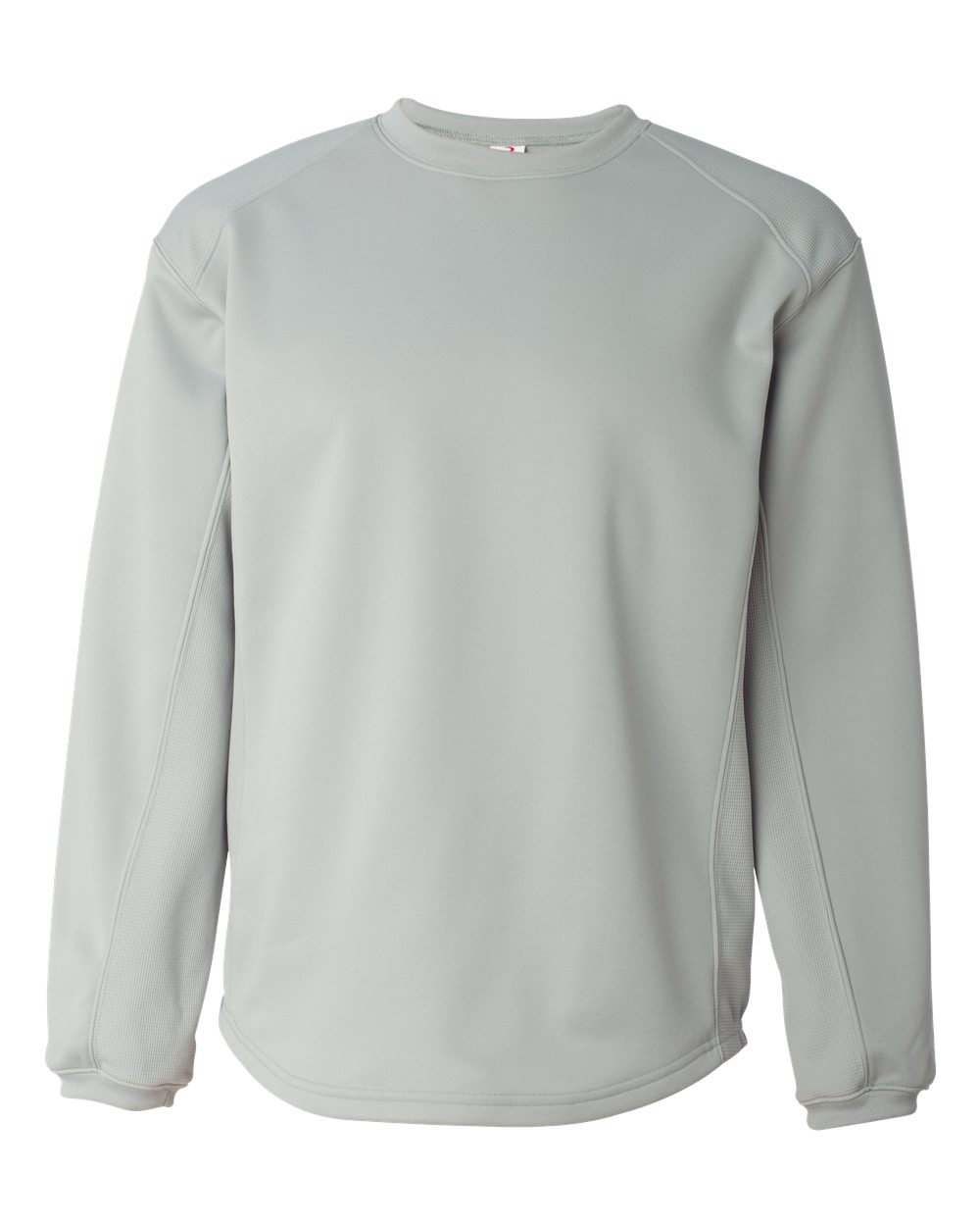 Badger Men's BT5 Performance Fleece Crewneck Sweatshirt. 1453 - Silver
