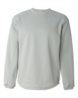 Badger Men's BT5 Performance Fleece Crewneck Sweatshirt. 1453 - Silver