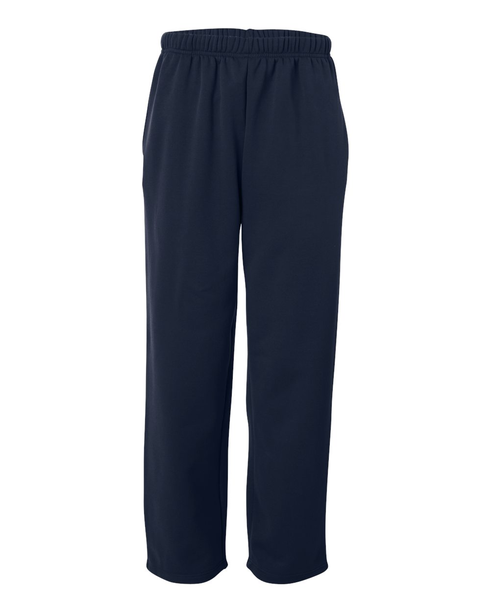 Badger Unisex Performance Fleece Open-Bottom Sweatpants. 1478 - Navy