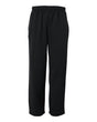 Badger Unisex Performance Fleece Open-Bottom Sweatpants. 1478 - Black