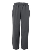 Badger Unisex Performance Fleece Open-Bottom Sweatpants. 1478 - Graphite