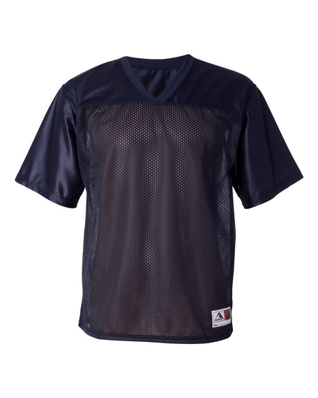 Augusta Sportswear Men's Stadium Replica Football Jersey. 257 - Navy