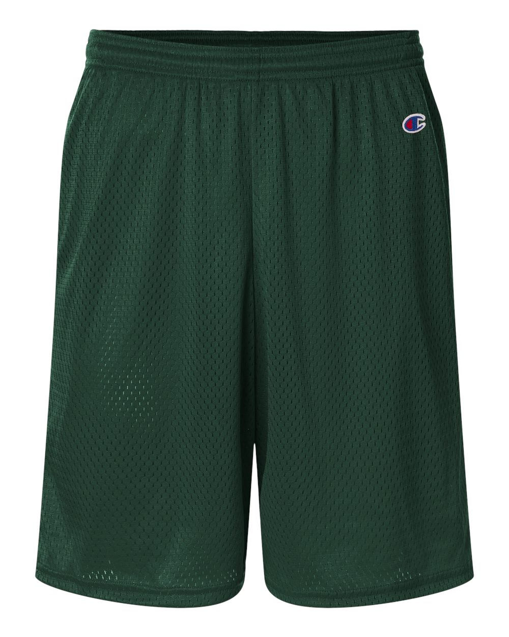 Champion Unisex 9" Mesh Shorts with Pockets. S162 - Athletic Dark Green