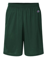 Champion Unisex 9" Mesh Shorts with Pockets. S162 - Athletic Dark Green