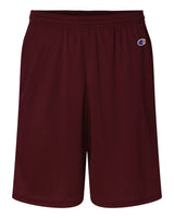 Champion Unisex 9" Mesh Shorts with Pockets. S162 - Maroon