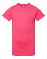LAT Girls' Fine Jersey Tee. 2616 - Hot Pink