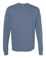 Comfort Colors Unisex Garment-Dyed Heavyweight Long Sleeve T-Shirt. 6014 - Blue Jean