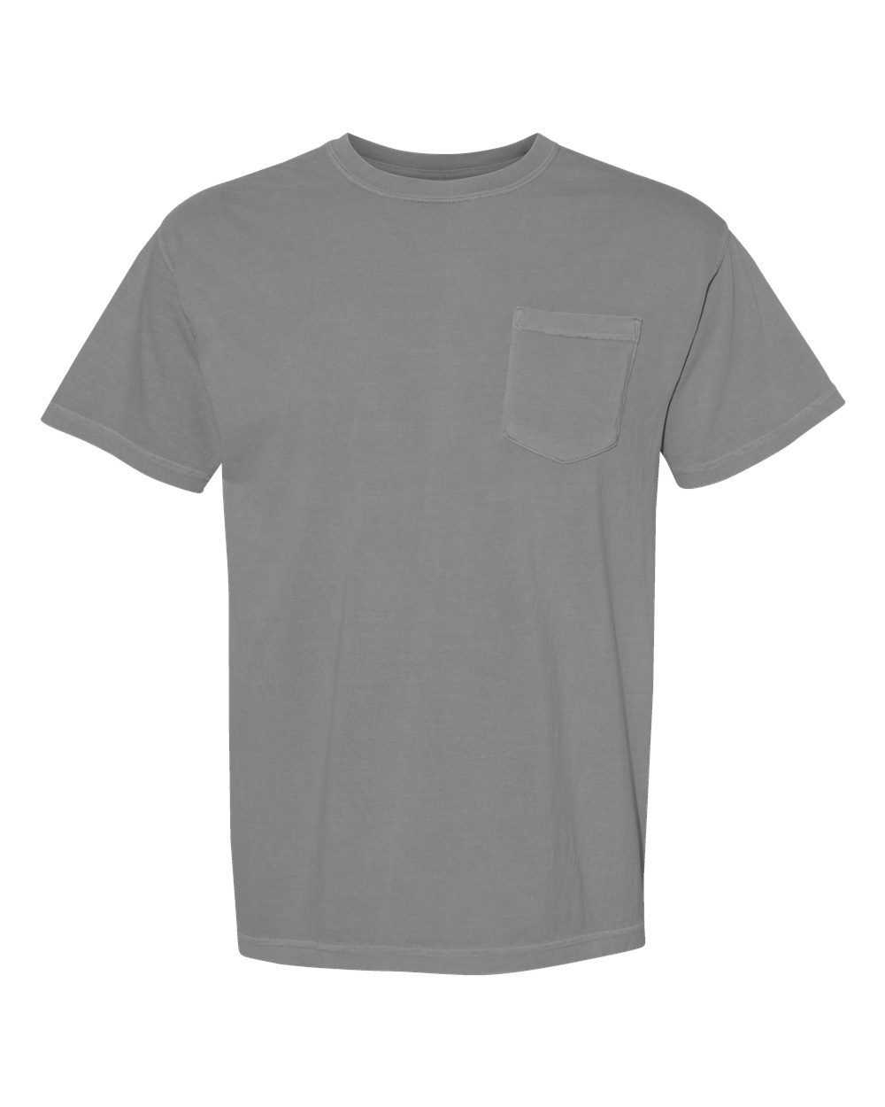 Comfort Colors Unisex Garment-Dyed Heavyweight Pocket T-Shirt. 6030 - Grey