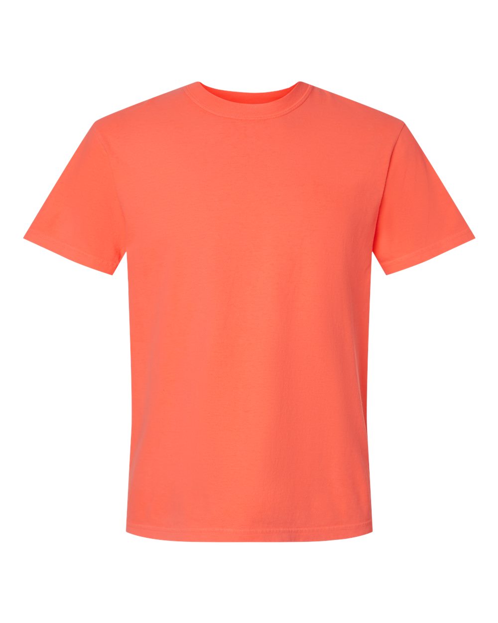 Comfort Colors Unisex Garment-Dyed Heavyweight T-Shirt. 1717 - Neon Red Orange