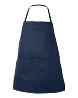 Liberty Bags Two-Pocket Butcher Apron. 5502 - Navy