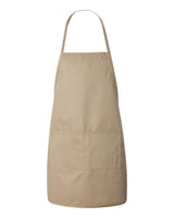 Liberty Bags Long Butcher Block Apron. 5505 - Tan