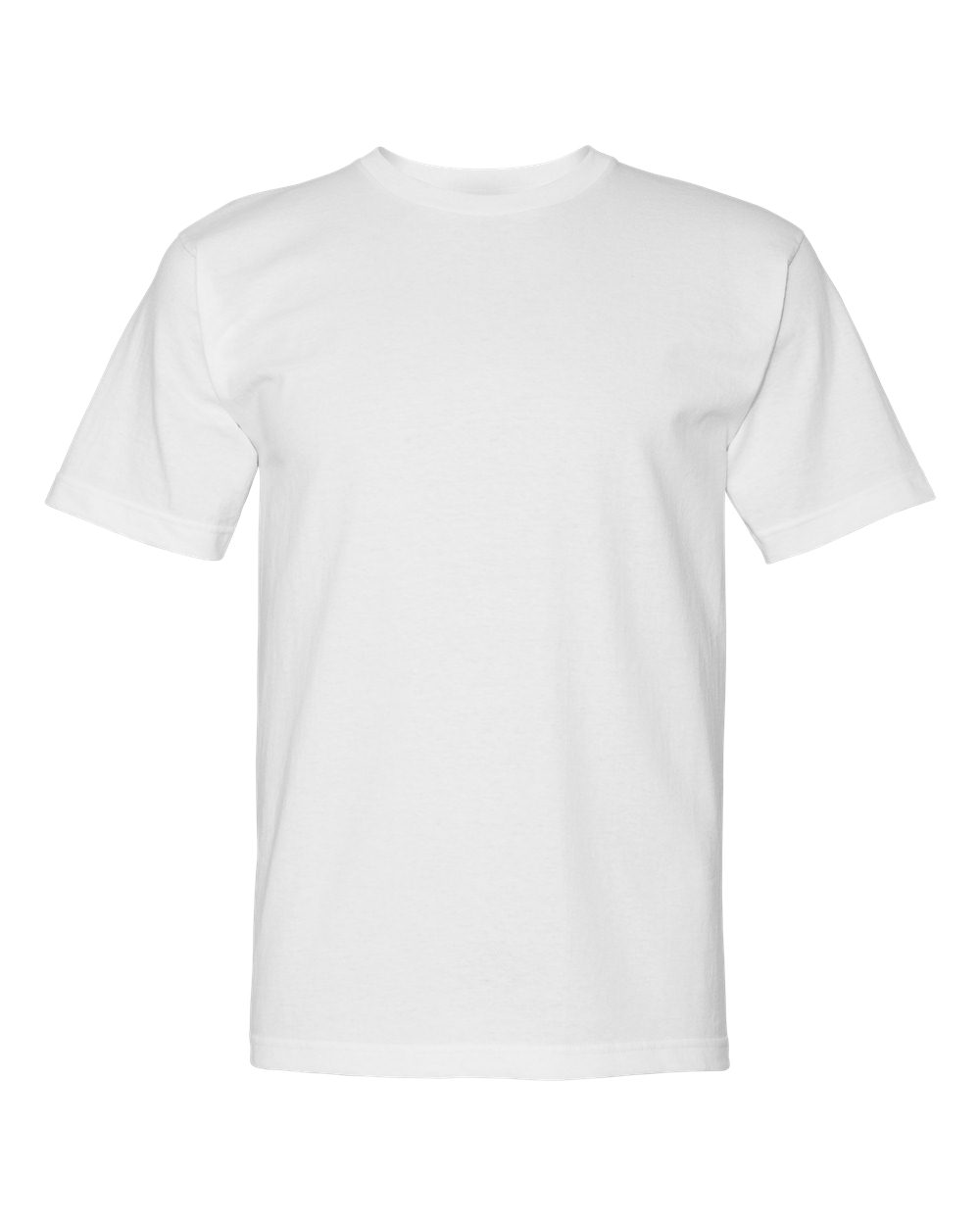 Bayside Unisex USA-Made Midweight T-Shirt. 5040 - White