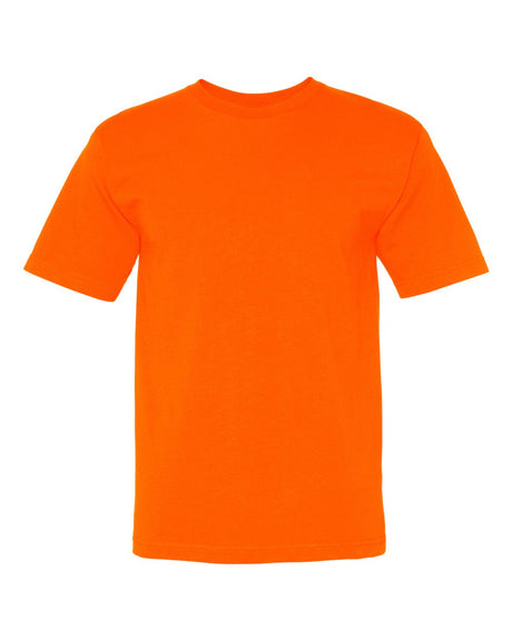 Bayside Unisex USA-Made Midweight T-Shirt. 5040 - Bright Orange