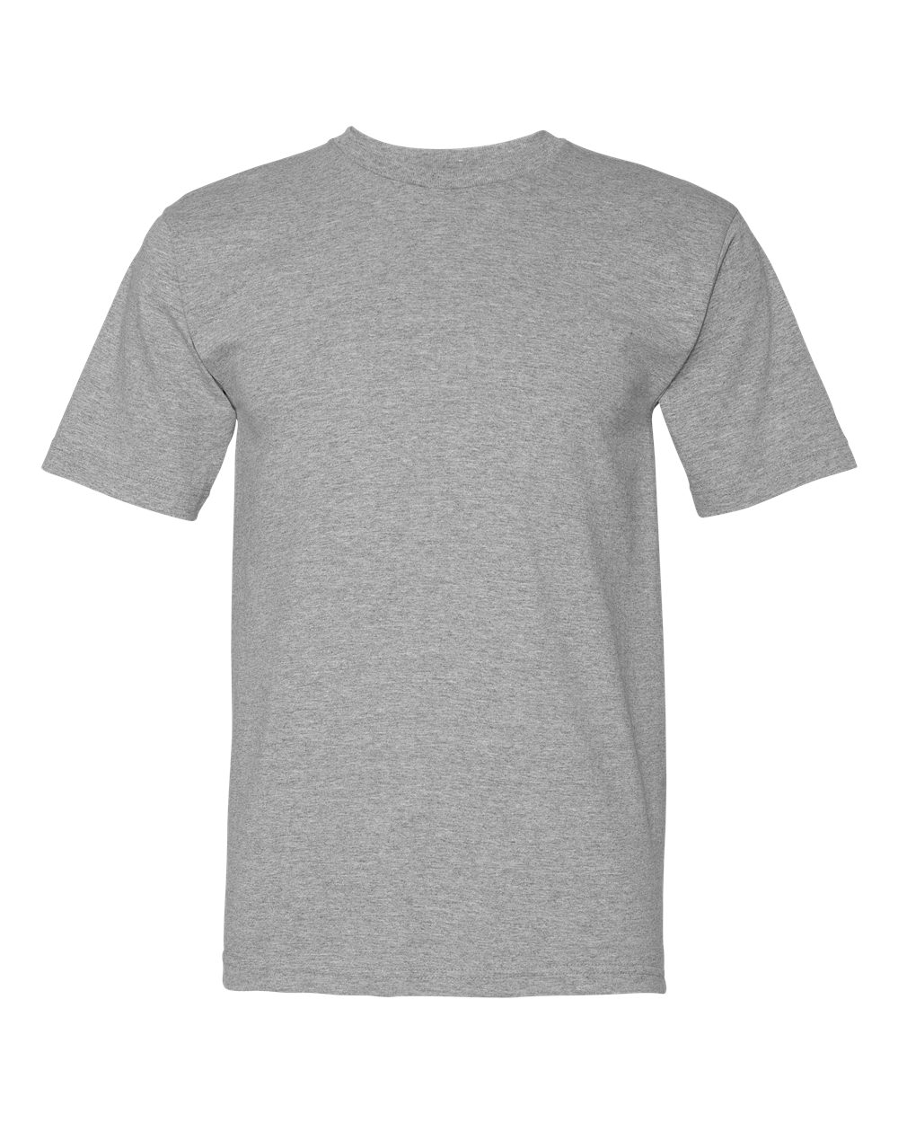 Bayside Unisex USA-Made Midweight T-Shirt. 5040 - Dark Ash