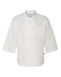 Chef Designs Three-Quarter Sleeve Chef Coat. 0402 - White