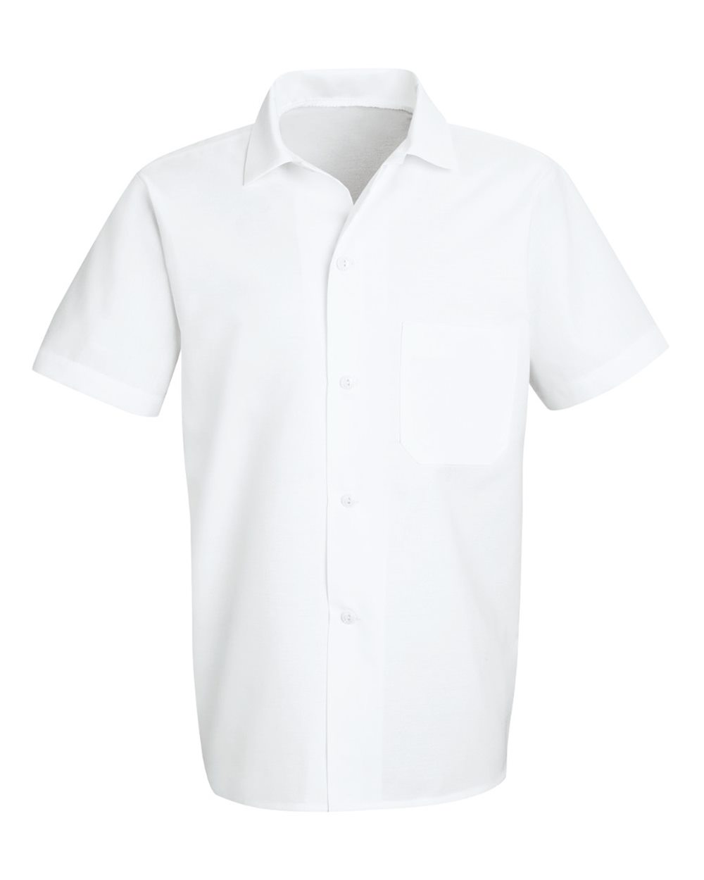 Chef Designs Button-Front Cook Shirt. 5010 - White