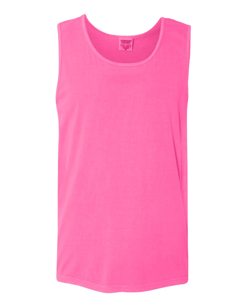 Comfort Colors Unisex Garment-Dyed Heavyweight Tank Top. 9360 - Neon Pink