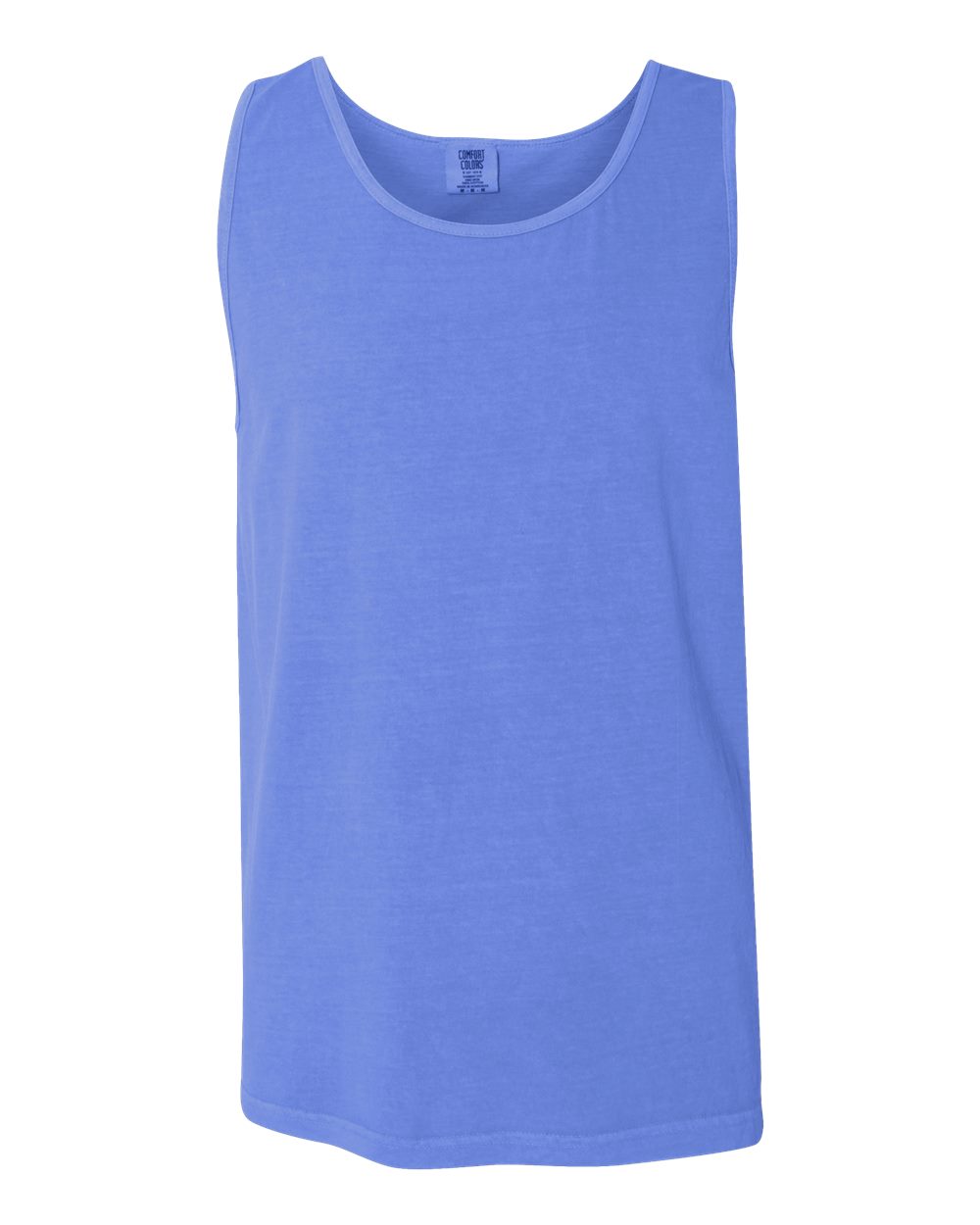 Comfort Colors Unisex Garment-Dyed Heavyweight Tank Top. 9360 - Flo Blue