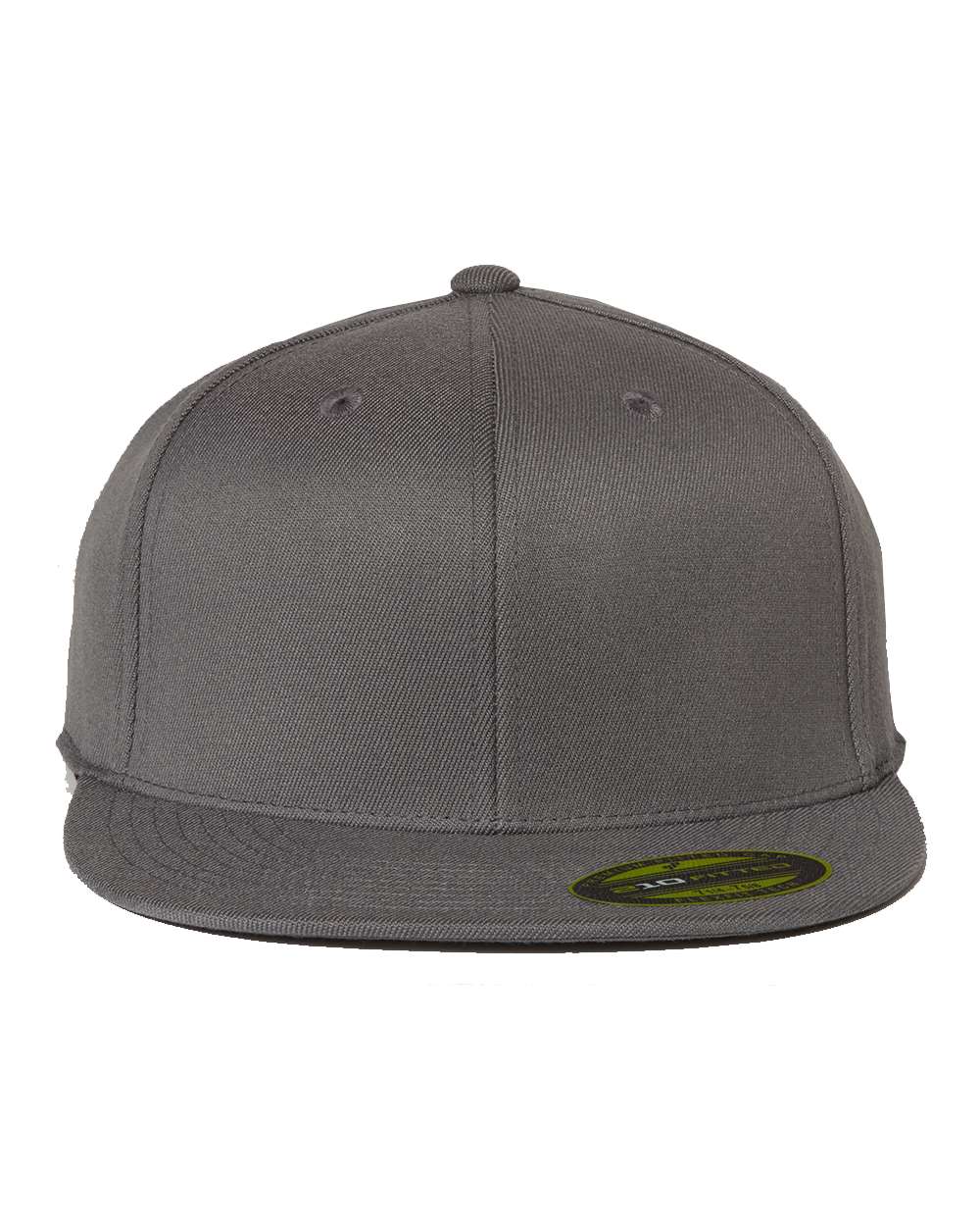 Flexfit 210® Flat Bill Cap. 6210FF - Dark Grey