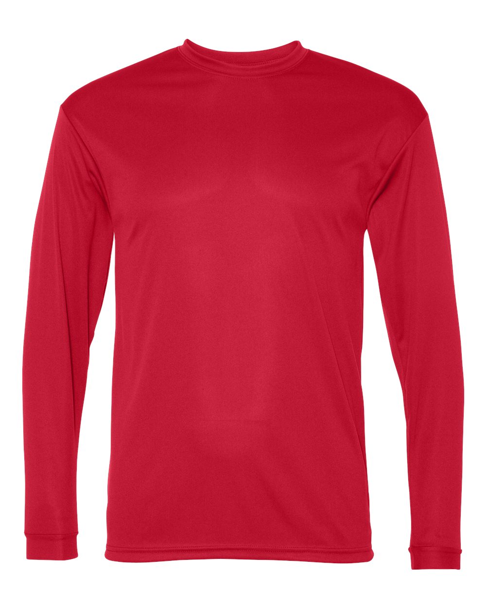 C2 Sport Unisex Performance Long Sleeve T-Shirt. 5104 - Red