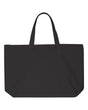 Liberty Bags Tote with Top Zippered Closure. 8863 - Black