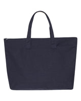 Liberty Bags Tote with Top Zippered Closure. 8863 - Navy