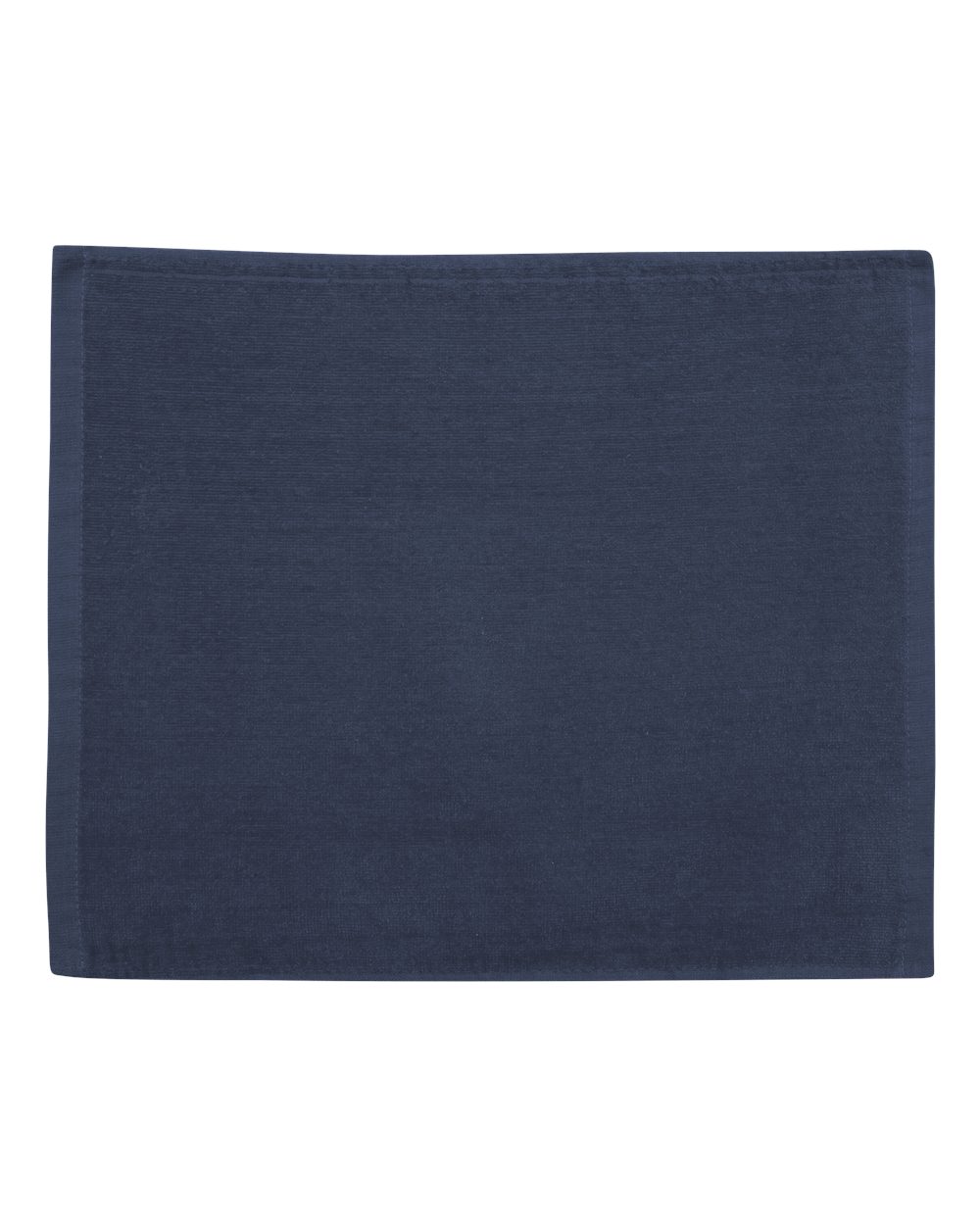 Carmel Towel Company Velour Hemmed Towel. C1518 - Navy