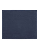 Carmel Towel Company Velour Hemmed Towel. C1518 - Navy