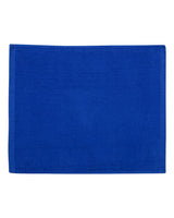 Carmel Towel Company Velour Hemmed Towel. C1518 - Royal