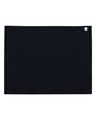 Carmel Towel Company Velour Hemmed Towel with Grommet & Hook. C1518GH - Black
