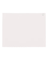 Carmel Towel Company Velour Hemmed Towel with Grommet & Hook. C1518GH - White
