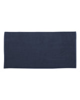Carmel Towel Company Velour Beach Towel. C3060 - Navy