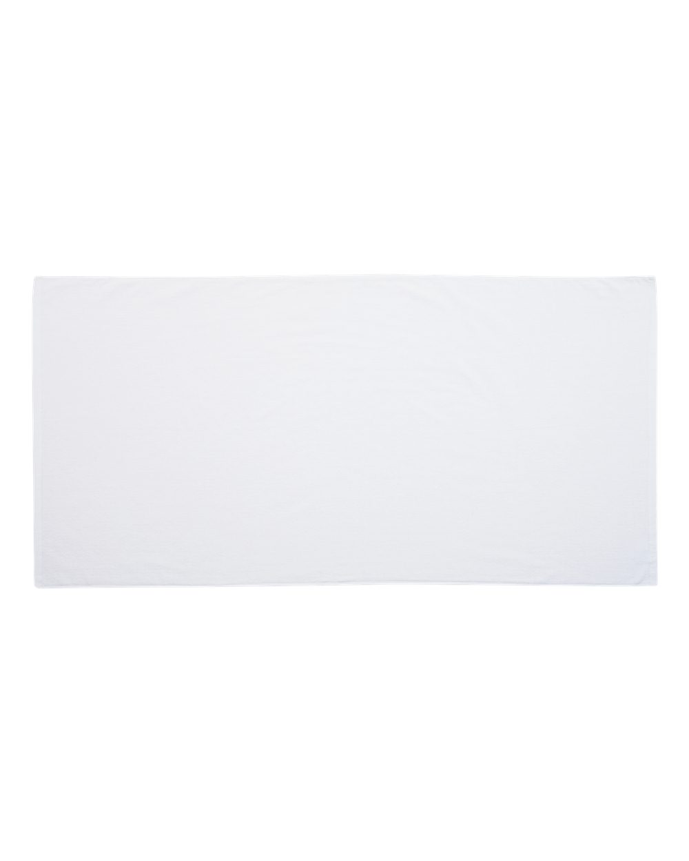 Carmel Towel Company Velour Beach Towel. C3060 - White