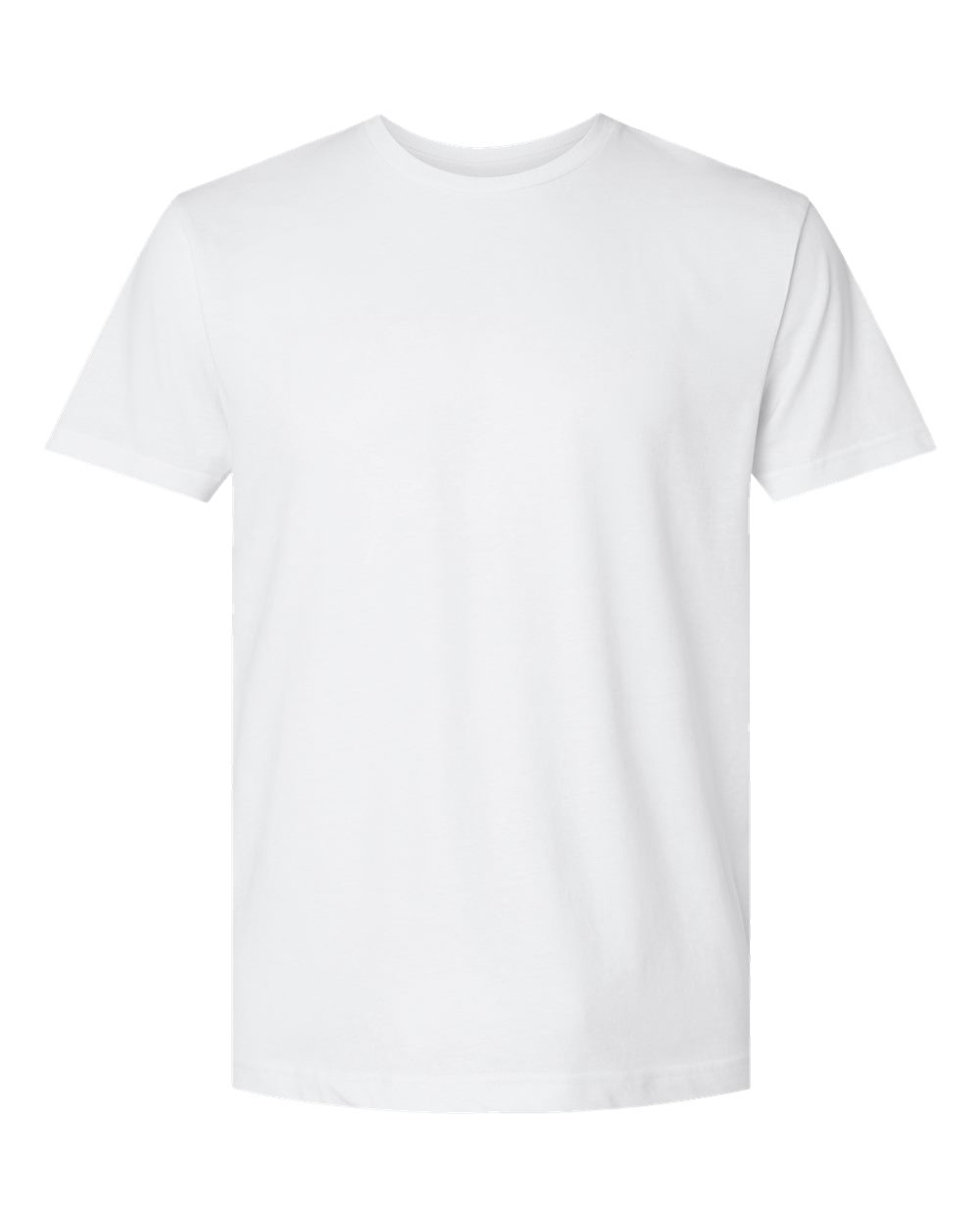 LAT Unisex Fine Jersey Tee. 6901 - White