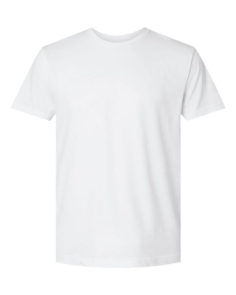 LAT Unisex Fine Jersey Tee. 6901 - White