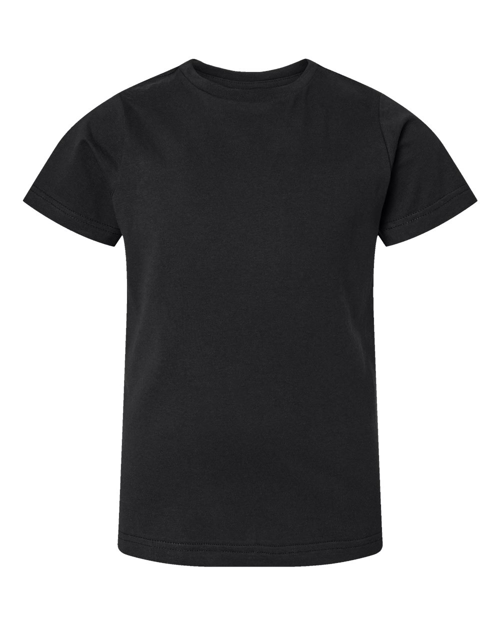 LAT Youth Fine Jersey Tee. 6101 - Black