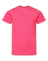 LAT Youth Fine Jersey Tee. 6101 - Hot Pink